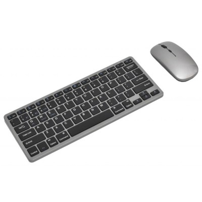 Set tastatura slim, cu mouse wireles si bluetooth, WB-8077, 196925 foto