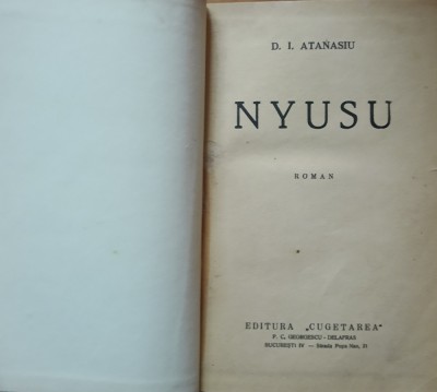 NYUSU - D. I. ATANASIU foto