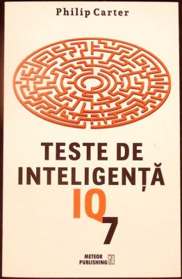 TESTE DE INTELIGENTA IQ-7-PHILIP CARTER-335270 foto