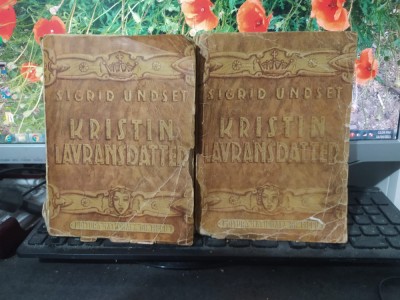 Sigrid Undset, Kristin Lavransdatter, vol. 1-2, Editura Gh. Mecu, Buc. 1943, 102 foto