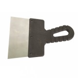 Spaclu inox 150 mm Top Strong cu maner din plastic pentru glet si chit