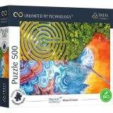 Puzzle Trefl Uft 500 Labirinturi De Culori, TREFL 500P
