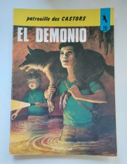 BD: La patrouille des Castors nr 20, El Demonio, benzi desenate franceza