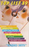 Casetă audio Top List 89 &quot;Radio Hits&quot;: Guns N&#039; Roses, Chris Rea, originală, Dance