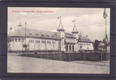 BUCURESTI EXPOZITIA NATIONALA 1906 PALATUL AGRICULTUREI UPU foto