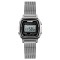 Skmei Ceas Dama Digital Elegant Casual Cronograf Argintiu