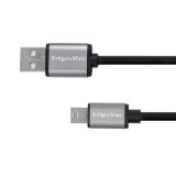 Cablu USB la Mini USB 1 m Kruger&amp;Matz Basic pentru &icirc;ncarcare si date