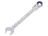 Cheie combinată cu articulație 19mm satinate