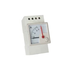 Ampermetru analog 40A cu montaj pe sina