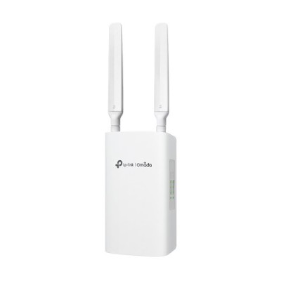 Router exterior 4G+, Wi-Fi 6, AX3000, Nano SIM, 3 x RJ45 Gigabit, PoE In/Out, IP55 - TP-Link Omada ER703WP-4G-Outdoor SafetyGuard Surveillance foto