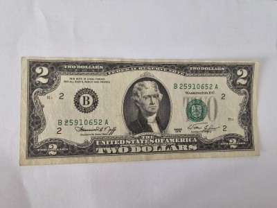 SUA 2 Dollars 1976 Noua foto