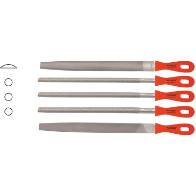 Set pile mari maner plastic, 5 buc / set foto