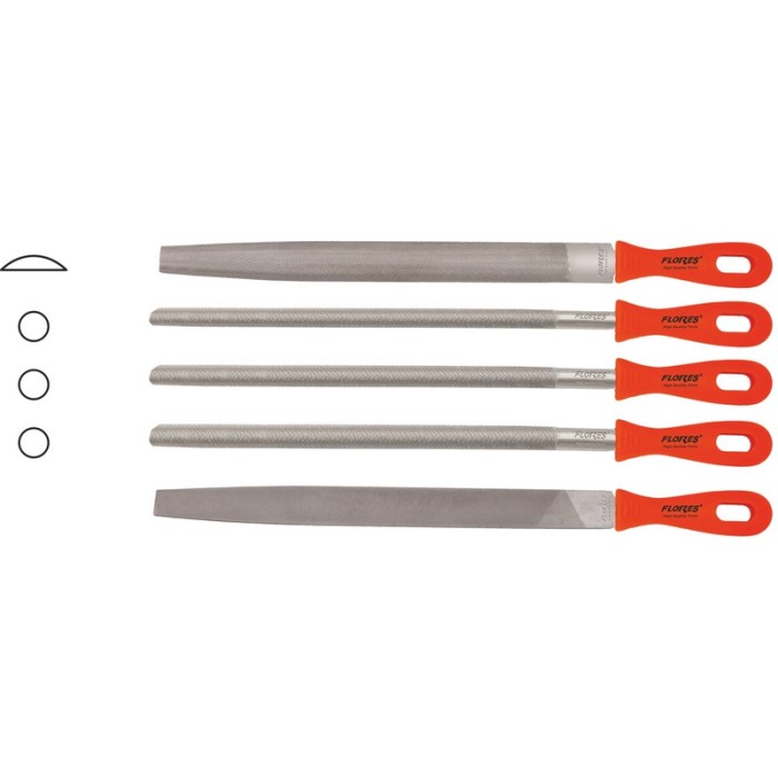 Set pile mari maner plastic, 5 buc / set