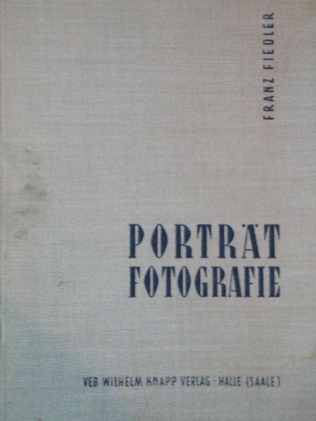 PORTRATFOTOGRAFIE VON FRANZ FIELDLER 1957