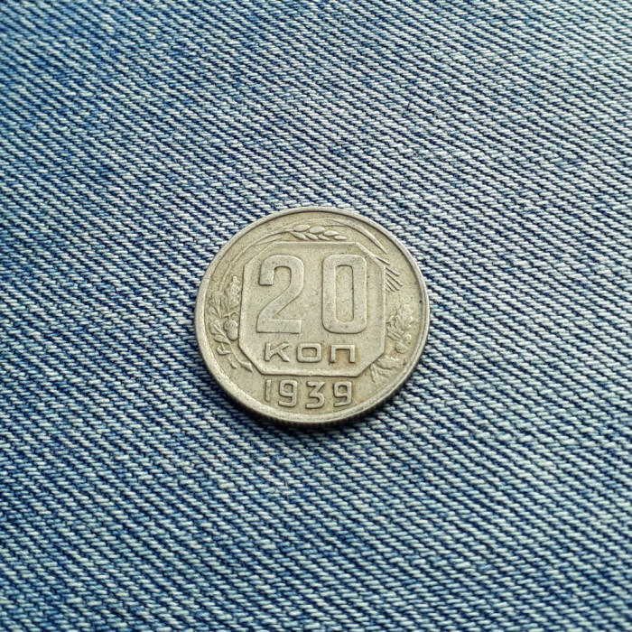 20 Copeici 1939 Rusia / kopecks