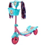 Trotineta de copii, Action One Kiddy, cu lumini si muzica, Turcoaz