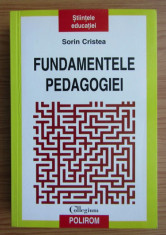 Sorin Cristea - Fundamentele pedagogiei foto