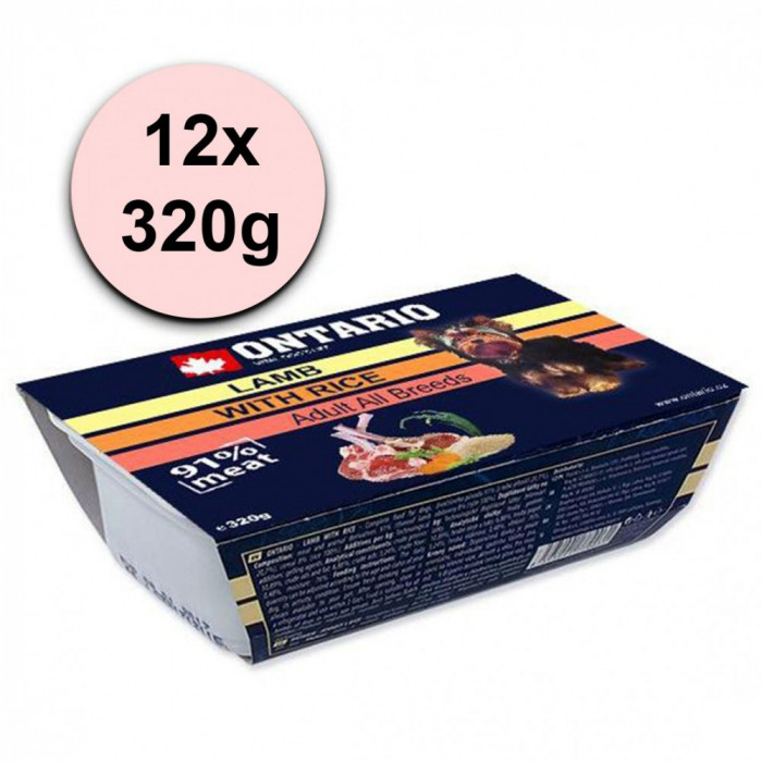 ONTARIO Miel cu Orez la tavă- 12 x 320g