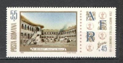 Romania.1969 Ziua marcii postale TR.288 foto