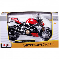 Motocicleta Maisto, Ducati Mod Streetfighter, 1:12