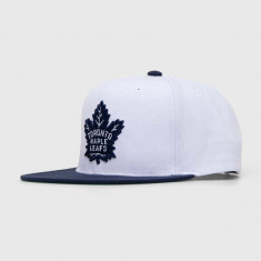 Mitchell&Ness sapca NHL TORONTO MAPLE LEAFS culoarea alb, cu imprimeu