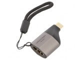 Adaptor HDMI 1.4 USB C Aurit Gri, Vention