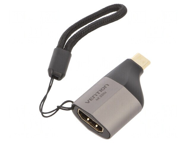 Adaptor HDMI 1.4 USB C Aurit Gri