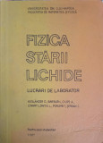 FIZICA STARII LICHIDE, LUCRARI DE LABORATOR-D. AUSKANDER SI COLAB.