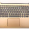 Carcasa superioara cu tastatura palmrest Laptop, Lenovo, IdeaPad 530S-14IKB Type 81EU, 5CB0R11574, cu iluminare, auriu, layout US