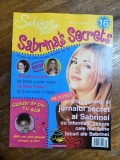Revista Sabrina&#039;s Secrets nr. 16 / 2008 / R6P5F