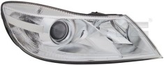Far Skoda Octavia (1Z) 10.2008-12.2013 Facelift, H1+H7, halogen, ajustare electrica, partea dreapta, Original, 1Z1941018S