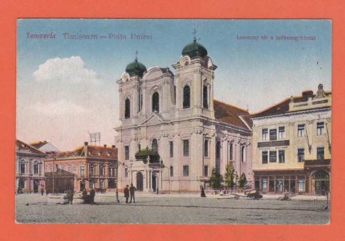 AMS @ - ILUSTRATA TIMISOARA PIATA UNIRII, NECIRCULATA