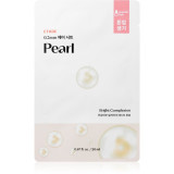 ETUDE 0.2 Therapy Air Mask Pearl mască textilă iluminatoare cu efect revitalizant 20 ml