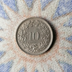 Moneda 10 RAPEN 1965 B. ELVEȚIA*