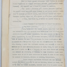 GEO BOGZA - CEI CARE AU RAMAS - ARTICOL PENTRU ZIAR , DACTILOGRAFIAT , CU CORECTURILE, MODIFICARILE SI ADAUGIRILE OLOGRAFE ALE AUTORULUI , 1938