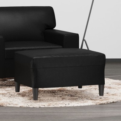vidaXL Taburet, negru, 70x55x41 cm, piele ecologică 349311 foto