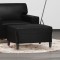 vidaXL Taburet, negru, 70x55x41 cm, piele ecologică 349311