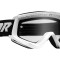 MBS Ochelari Thor Combat Racer, alb/negru, sticla clara, Cod Produs: 26012702PE