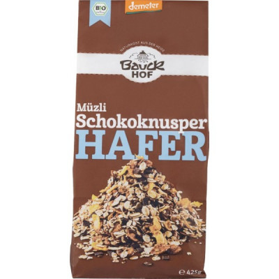 Musli cu Ovaz si Ciocolata Bio 425gr Bauck Hof foto