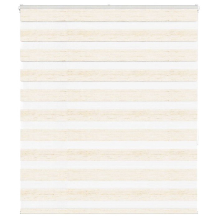 Jaluzea tip zebra 135x150 cm lățime țesătură 130,9 cm poliester
