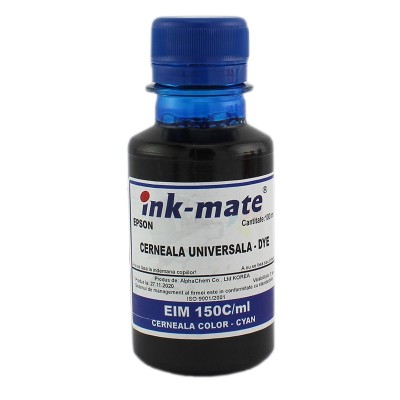 Cerneala refil Cyan (albastra ) pentru imprimante Epson - 100 ml foto