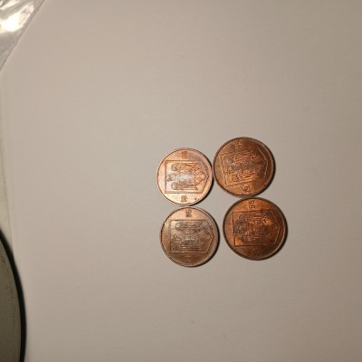 Di.126. Moneda 1 leu 1995 tiraj mic foto
