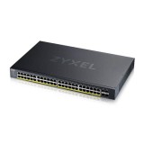 Switch Zyxel XGS1935-52HP, 52 Port Gigabit PoE, 4x 10G SFP+, Lite-L3 Smart Managed, NebulaFlex Cloud, 375W PoE