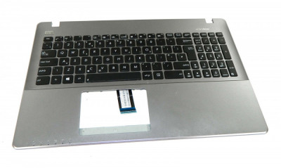 Carcasa superioara cu tastatura palmrest Laptop, Asus, X550D, X550DP, X550Z, X550ZA, X550ZE, K550D, F550D, layout UK, doar pentru procesor AMD foto