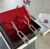 Cercei lungi argintii cu cristal central Cod Arg 389F, Argintboutique
