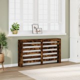 Mască Calorifer Stejar Fumuriu 149x20x82cm vidaXL Lemn Prelucrat Modern Raft Decorativ