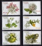 Portugal Azores 2002 - Flori, flora, serie neuzata
