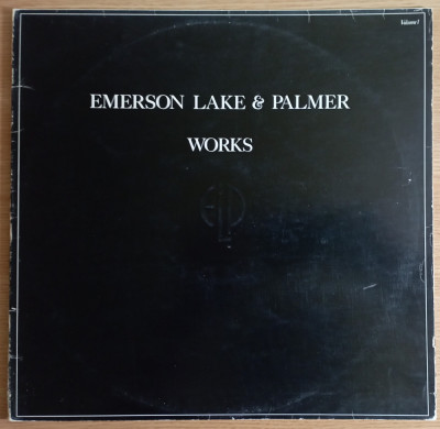 LP (vinil vinyl) Emerson Lake &amp;amp; Palmer - Works (Volume 1) (VG+) foto