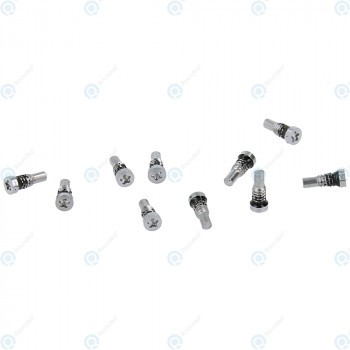 Set cu șuruburi inferioare 10 buc argintiu pentru iPhone 8 iPhone 8 Plus iPhone SE 2020 foto