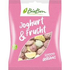 Jeleuri cu iaurt si fructe Bio, 100g, BioBon